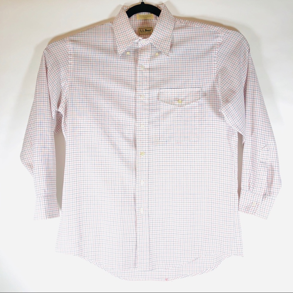L.L. Bean Freeport Maine Men's Longsleeve 16-32.